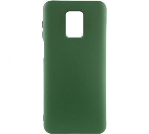 Чохол Silicone Cover Ummi Lakshmi (AA) для Xiaomi Redmi Note 9s / Note 9 Pro / Note 9 Pro Max Зелений / Dark green