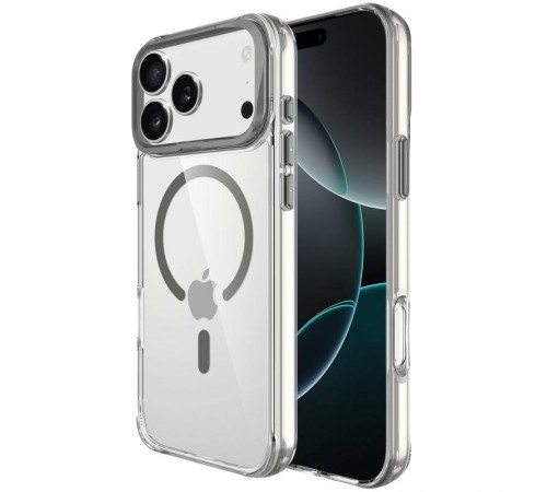 Чохол TPU Space Case Apex with MagSafe для Apple iPhone 17 Pro (6.3") Grey