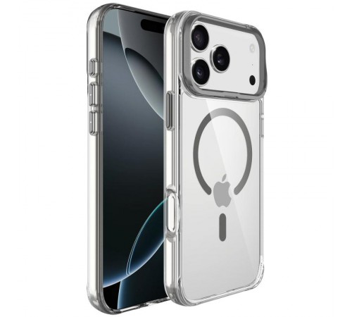 Чохол TPU Space Case Apex with MagSafe для Apple iPhone 17 Pro (6.3") Grey