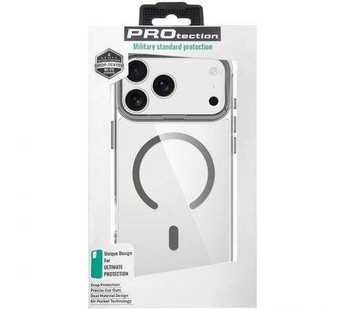 Чохол TPU Space Case Apex with MagSafe для Apple iPhone 17 Pro (6.3") Grey