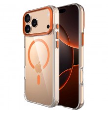 Чохол TPU Space Case Apex with MagSafe для Apple iPhone 17 Pro Max (6.9") Papaya