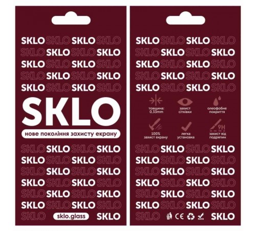 Захисне скло SKLO 3D для OnePlus 13T / 13S Чорний