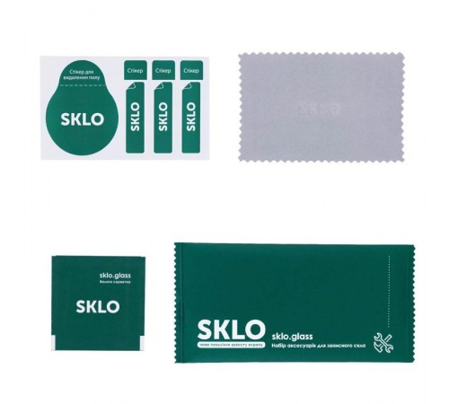 Захисне скло SKLO 3D для OnePlus Nord CE 5 Чорний