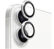 Захисне скло BlueO Metal на камеру для Apple iPhone 17 (6.3") Срібний / Silver