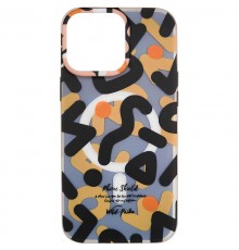 TPU чохол Pastel Chaos with MagSafe для Apple iPhone 16 Pro Max (6.9") Black