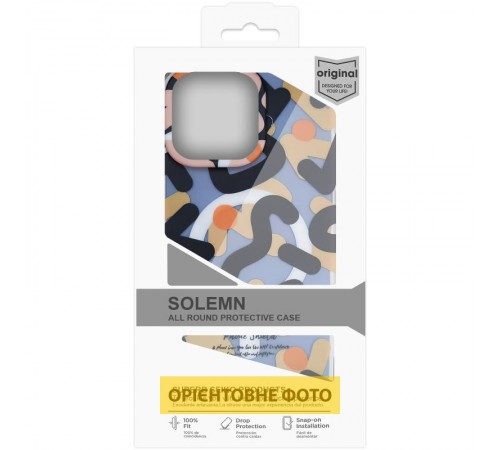 TPU чохол Pastel Chaos with MagSafe для Apple iPhone 17 (6.3") Black TPU чохол Pastel Chaos with MagSafe для Apple iPhone 17 (6.3") Black