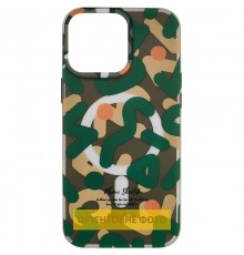 TPU чохол Pastel Chaos with MagSafe для Apple iPhone 17 (6.3") Green