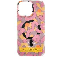 TPU чохол Pastel Chaos with MagSafe для Apple iPhone 17 (6.3") Pink