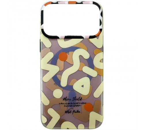 TPU чохол Pastel Chaos with MagSafe для Apple iPhone 17 Pro (6.3") Biege TPU чохол Pastel Chaos with MagSafe для Apple iPhone 17 Pro (6.3") Biege