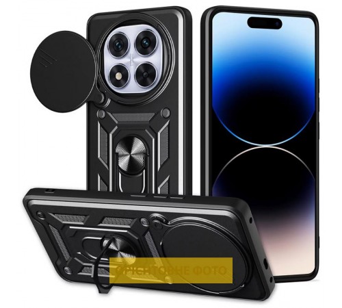 Чохол Ummi Camshield Serge Ring для Xiaomi Redmi 15C (Europe version) Чорний