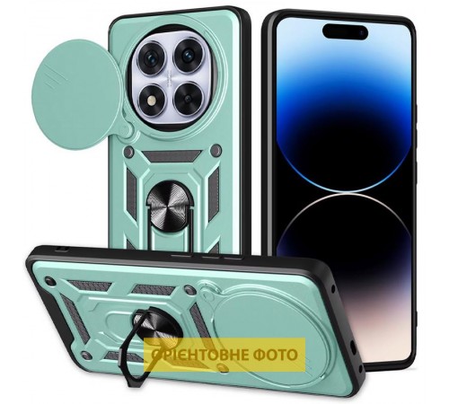 Чохол Ummi Camshield Serge Ring для Xiaomi Redmi 15C (Europe version) Зелений