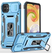 Ударостійкий чохол Camshield Army Ring для Samsung Galaxy A07 Блакитний / Light Blue