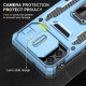 Ударостійкий чохол Camshield Army Ring для Samsung Galaxy A07 Блакитний / Light Blue