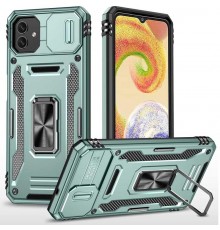 Ударостійкий чохол Camshield Army Ring для Samsung Galaxy A07 Зелений / Light Green