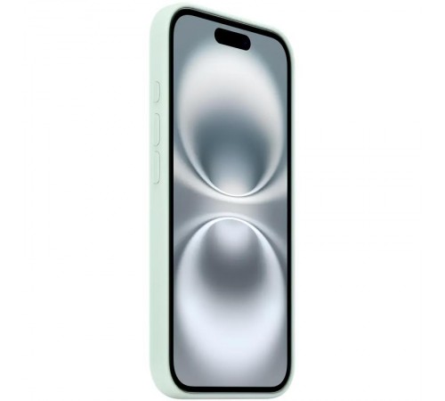 Чохол Silicone case (AAA) with Magsafe and Animation (button) для Apple iPhone 16 Plus (6.7") Aquamarine Чохол Silicone case (AAA) with Magsafe and Animation (button) для Apple iPhone 16 Plus (6.7") Aquamarine