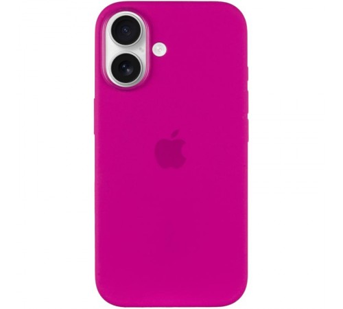 Чохол Silicone case (AAA) with Magsafe and Animation (button) для Apple iPhone 16 Plus (6.7") Fuchsia Чохол Silicone case (AAA) with Magsafe and Animation (button) для Apple iPhone 16 Plus (6.7") Fuchsia