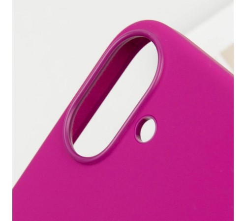 Чохол Silicone case (AAA) with Magsafe and Animation (button) для Apple iPhone 16 Plus (6.7") Fuchsia Чохол Silicone case (AAA) with Magsafe and Animation (button) для Apple iPhone 16 Plus (6.7") Fuchsia