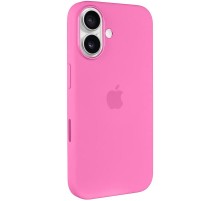 Чохол Silicone case (AAA) with Magsafe and Animation (button) для Apple iPhone 16 Plus (6.7") Peony
