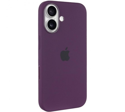 Чохол Silicone case (AAA) with Magsafe and Animation (button) для Apple iPhone 16 Plus (6.7") Plum Чохол Silicone case (AAA) with Magsafe and Animation (button) для Apple iPhone 16 Plus (6.7") Plum