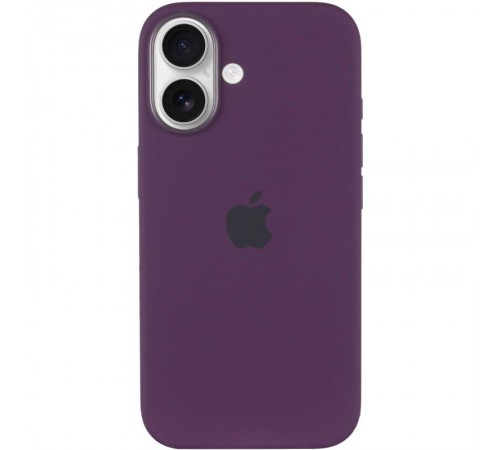 Чохол Silicone case (AAA) with Magsafe and Animation (button) для Apple iPhone 16 Plus (6.7") Plum Чохол Silicone case (AAA) with Magsafe and Animation (button) для Apple iPhone 16 Plus (6.7") Plum