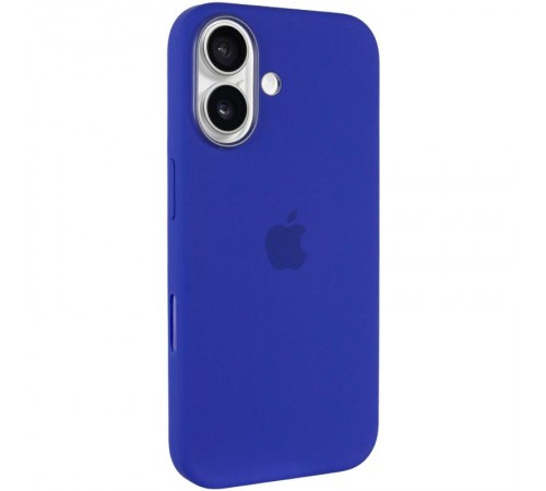 Чохол Silicone case (AAA) with Magsafe and Animation (button) для Apple iPhone 16 Plus (6.7") Ultramarine Чохол Silicone case (AAA) with Magsafe and Animation (button) для Apple iPhone 16 Plus (6.7") Ultramarine
