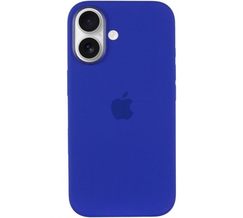 Чохол Silicone case (AAA) with Magsafe and Animation (button) для Apple iPhone 16 Plus (6.7") Ultramarine Чохол Silicone case (AAA) with Magsafe and Animation (button) для Apple iPhone 16 Plus (6.7") Ultramarine
