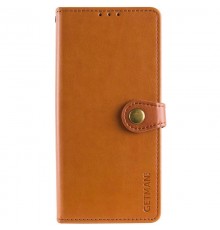 Шкіряний чохол-книжка GETMAN Gallant (PU) для Xiaomi Redmi 15C (Europe version) Коричневий