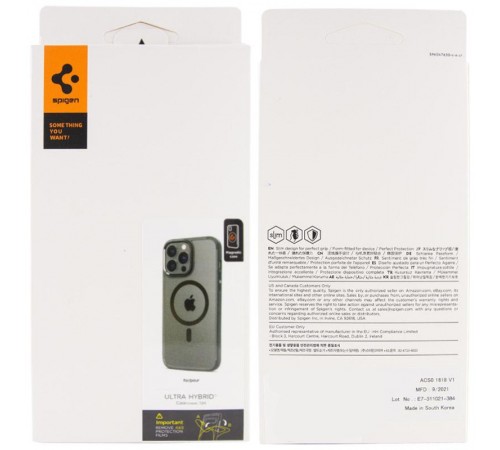 Чохол SGP Ultra Hybrid Mag для Apple iPhone 17 Air (6.5") Чорний Чохол SGP Ultra Hybrid Mag для Apple iPhone 17 Air (6.5") Чорний