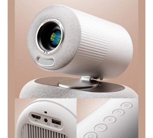 Проектор 4k Android K8 White