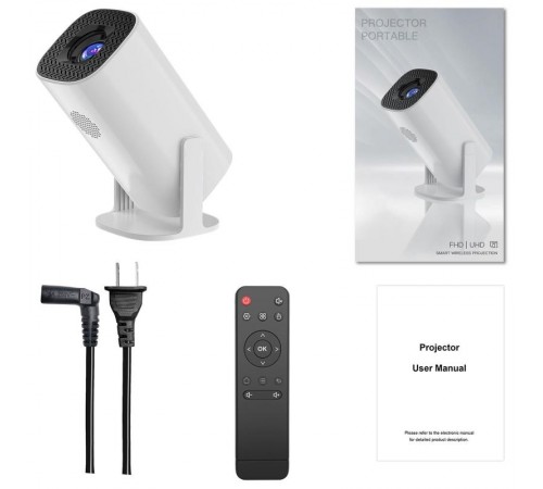 Проектор 4K Android S40Ultra with game console & dual controllers White