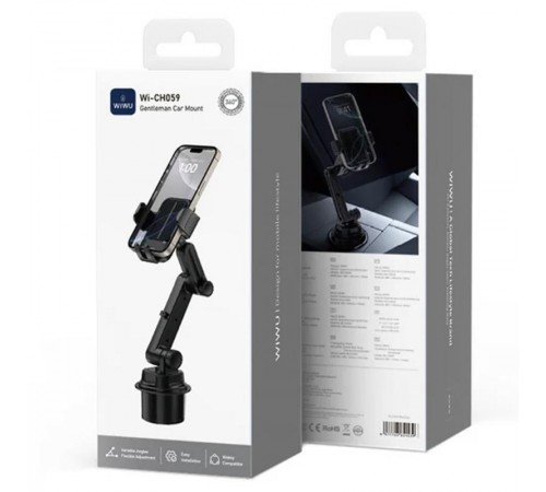 Автотримач WIWU Wi-CH059 for cup holder Black
