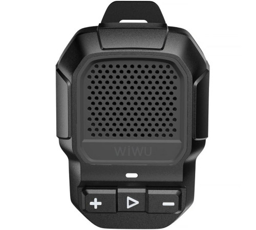 Bluetooth Колонка WiWU SPK-001 Buddy Fun with Magnetic Clip Black
