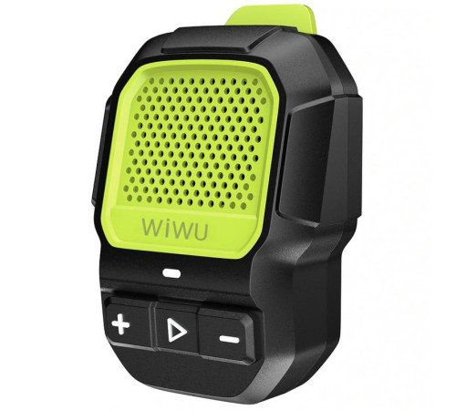 Bluetooth Колонка WiWU SPK-001 Buddy Fun with Magnetic Clip Green