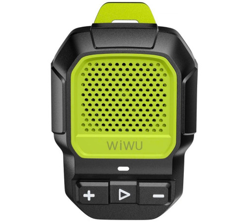 Bluetooth Колонка WiWU SPK-001 Buddy Fun with Magnetic Clip Green