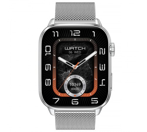 Смарт-годинник WiWU SW08 Smart sports watch (call version) Silver