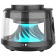 БЗП WIWU Wi-W039 Flow 5in1 wireless charger with Speaker & Night Light 15W Black