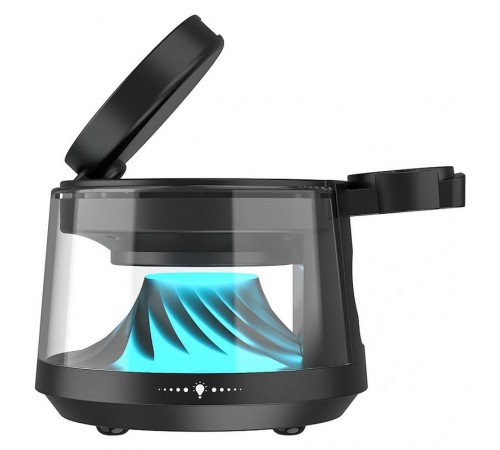 БЗП WIWU Wi-W039 Flow 5in1 wireless charger with Speaker & Night Light 15W Black