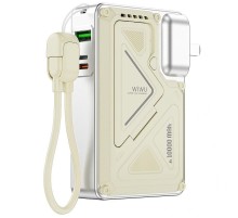 Портативний ЗП Power Bank WIWU Wi-P057 Knight 22.5W+PD35W 10000 mAh White