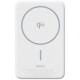 Портативний ЗП Power Bank WIWU Wi-P031 Magnetic з БЗП Qi2 30W 10000 mAh White