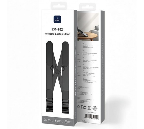 Підставка для ноутбуку WIWU ZM-902 Laptop Stand Black