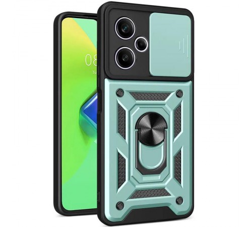 Чохол Ummi Camshield Serge Ring для Xiaomi Poco M6 Pro 5G Зелений