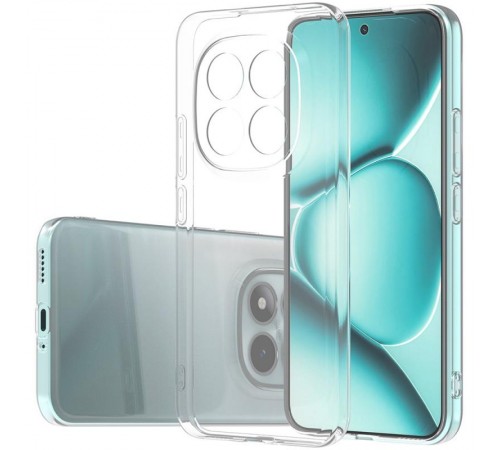 TPU чохол Epic Transparent 1,5mm Full Camera для Xiaomi Redmi Note 15 Pro 5G Безбарвний (прозорий)