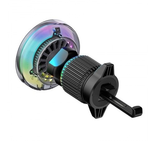 Автотримач з БЗП WIWU CH-324 Aurora Qi2 15W Black
