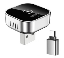Адаптер WIWU Wi-CP003 car wireless CarPlay (iOS) Silver