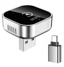 Адаптер WIWU Wi-CP003 car wireless CarPlay (iOS) Silver