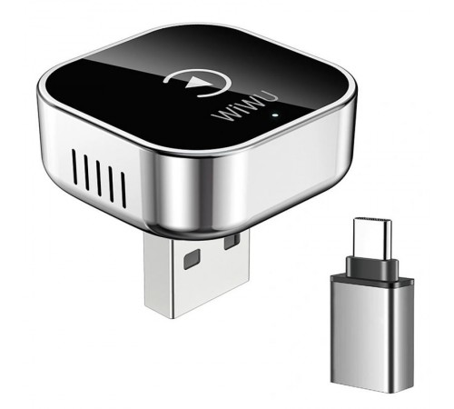 Адаптер WIWU Wi-CP003 car wireless CarPlay (iOS) Silver