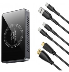 Адаптер WIWU Wi-CP004 Play box car wireless CarPlay (iOS + Android) Black