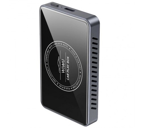 Адаптер WIWU Wi-CP004 Play box car wireless CarPlay (iOS + Android) Black