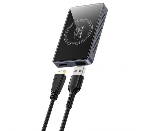 Адаптер WIWU Wi-CP004 Play box car wireless CarPlay (iOS + Android) Black