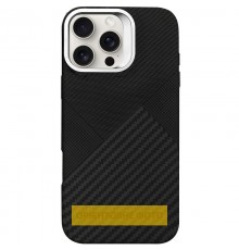 TPU чохол Pixel Craft with MagSafe для Apple iPhone 16 (6.1") Graphite Flow